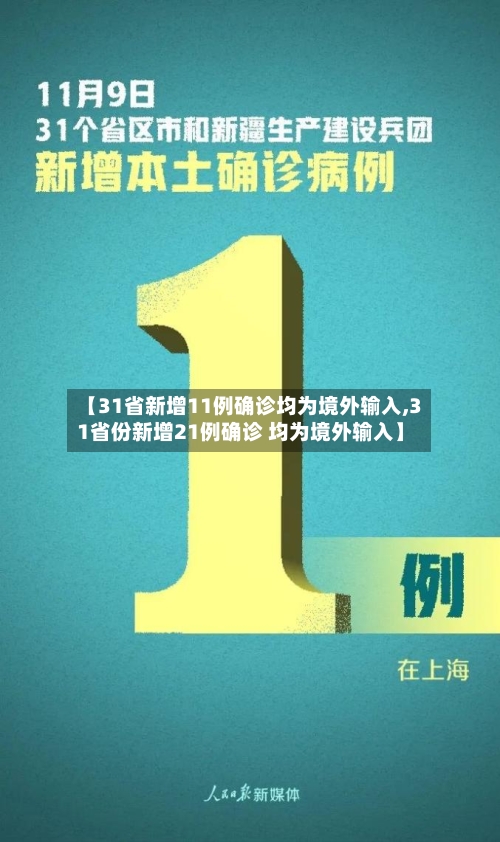 【31省新增11例确诊均为境外输入,31省份新增21例确诊 均为境外输入】-第2张图片