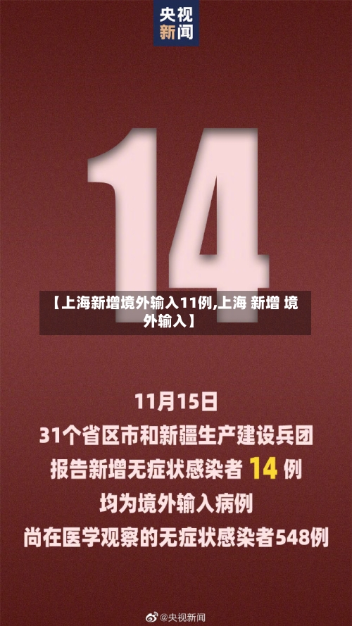 【上海新增境外输入11例,上海 新增 境外输入】-第3张图片