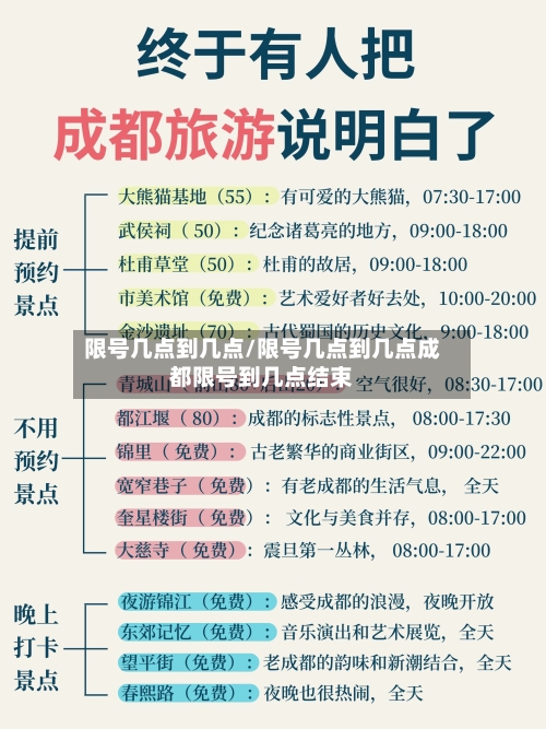 限号几点到几点/限号几点到几点成都限号到几点结束-第2张图片