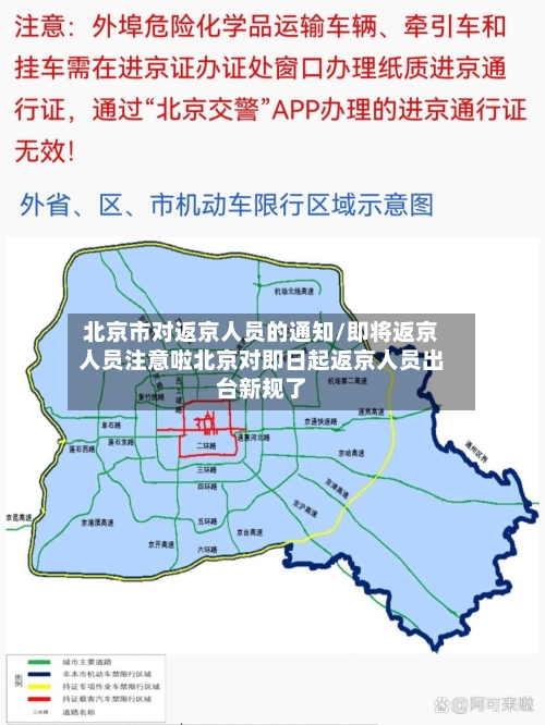 北京市对返京人员的通知/即将返京人员注意啦北京对即日起返京人员出台新规了