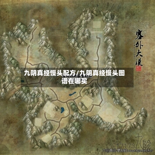 九阴真经馒头配方/九阴真经馒头图谱在哪买