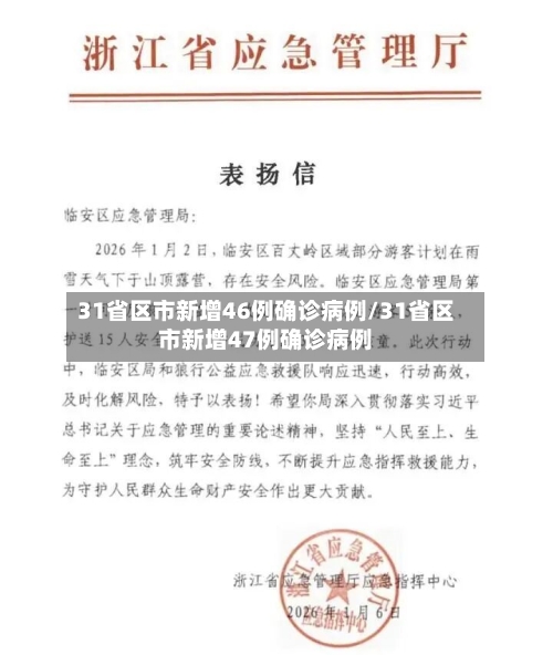 31省区市新增46例确诊病例/31省区市新增47例确诊病例-第2张图片