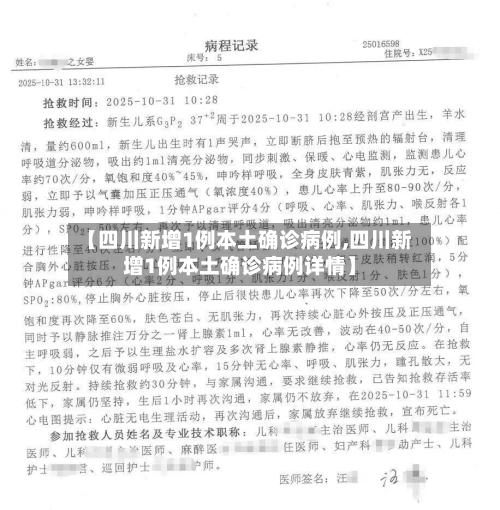 【四川新增1例本土确诊病例,四川新增1例本土确诊病例详情】-第2张图片