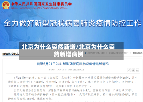北京为什么突然新增/北京为什么突然新增病例