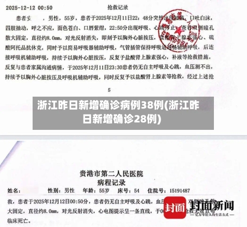 浙江昨日新增确诊病例38例(浙江昨日新增确诊28例)-第2张图片