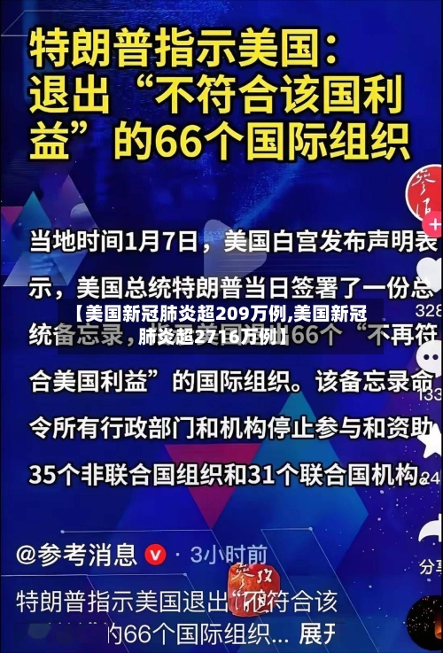 【美国新冠肺炎超209万例,美国新冠肺炎超2716万例】
