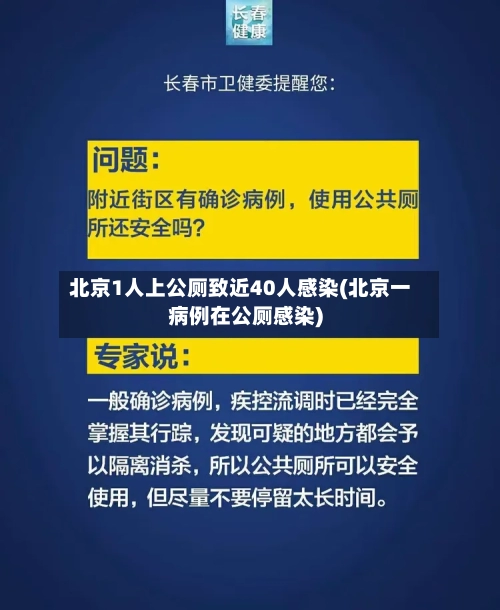 北京1人上公厕致近40人感染(北京一病例在公厕感染)