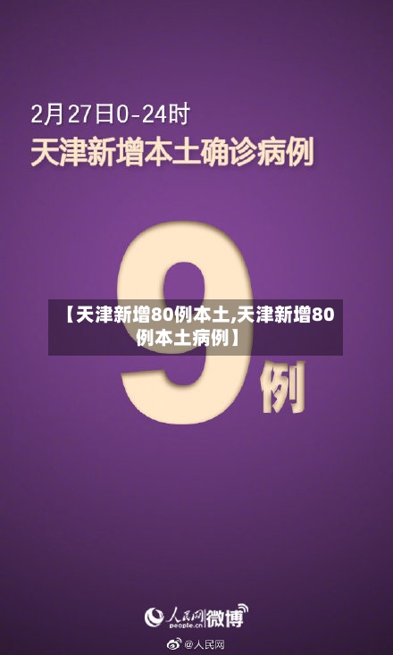 【天津新增80例本土,天津新增80例本土病例】-第2张图片