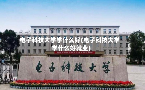 电子科技大学学什么好(电子科技大学学什么好就业)