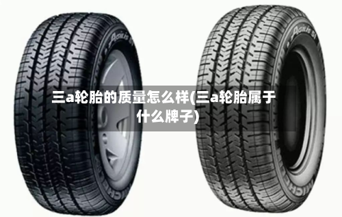 三a轮胎的质量怎么样(三a轮胎属于什么牌子)-第3张图片