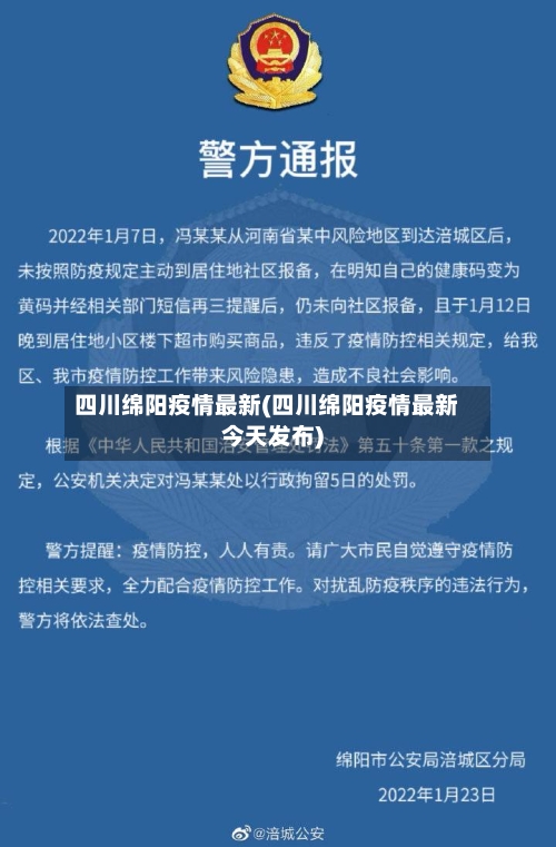 四川绵阳疫情最新(四川绵阳疫情最新今天发布)