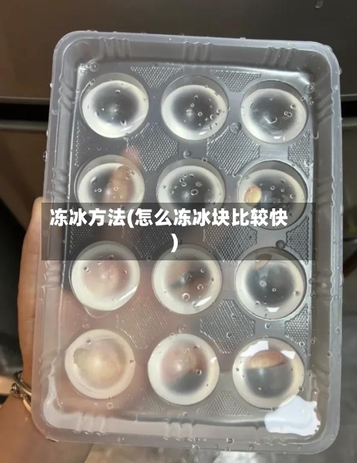冻冰方法(怎么冻冰块比较快)